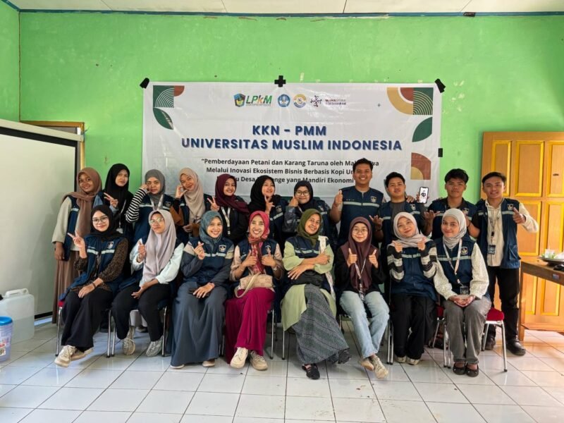 Dari Biji Kopi ke Kemandirian Desa: Jejak KKN-PMM Mahasiswa UMI di Bentenge