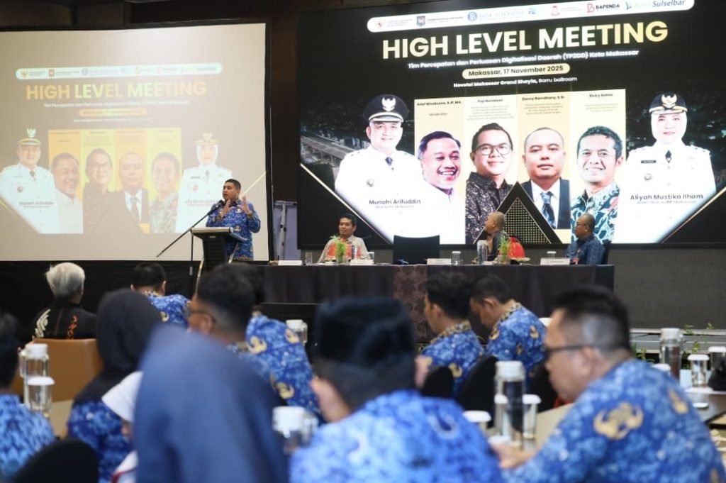 Munafri Minta Semua OPD Melek Digital, Pemkot Makassar Masuki Babak Baru Transformasi