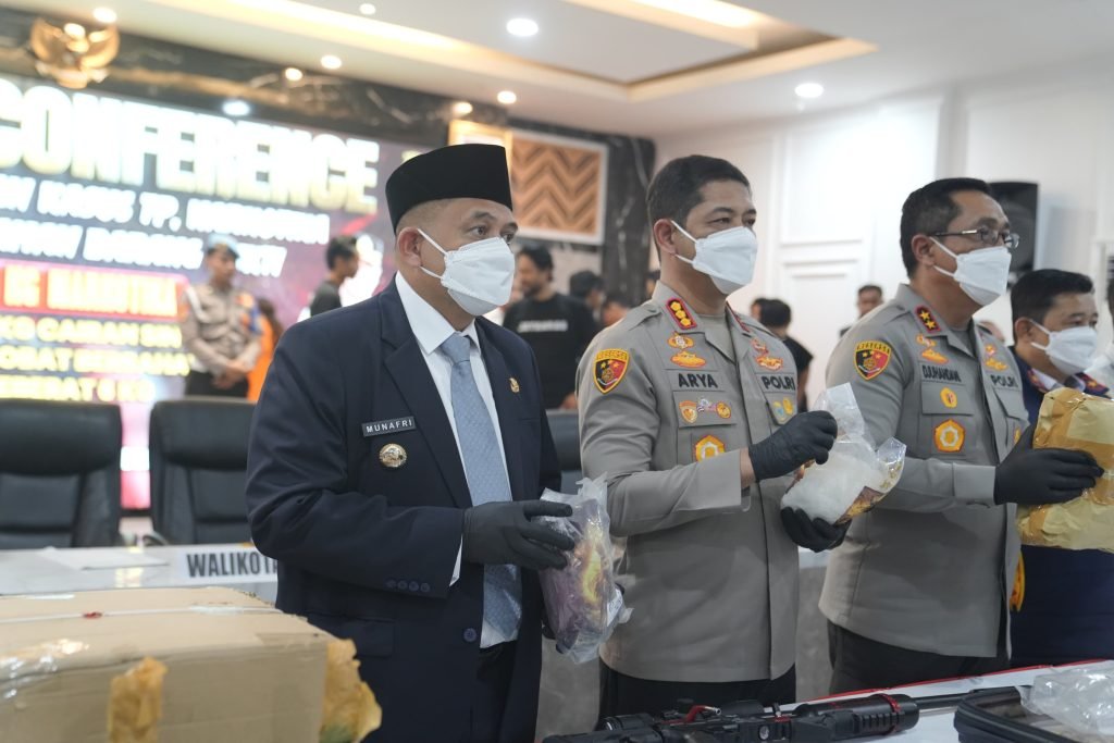 Pemusnahan 20 Kg Narkotika Polrestabes, Munafri Komitmen Wujudkan Makassar Aman