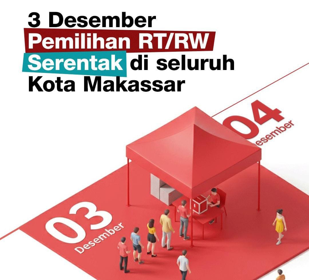 3 Desember, Saatnya Warga Memilih RT/RW Pemimpin di Lingkungan Sendiri!