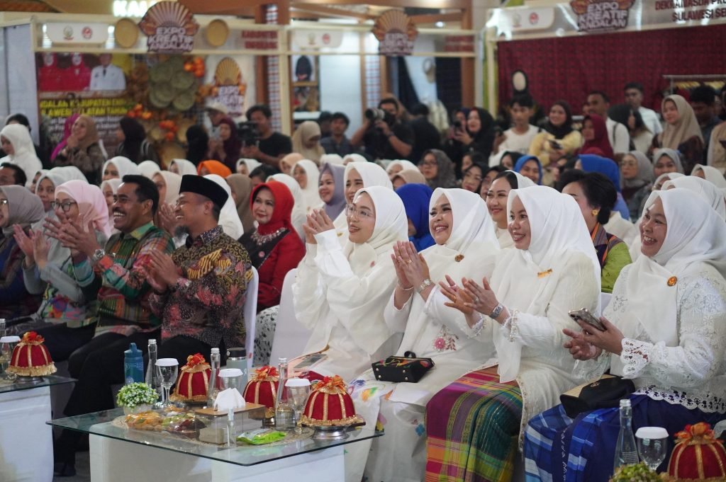 Wadah Pelaku Usaha Perkenalkan Produk Andalan, Melinda Aksa Wakili Kota Makassar Hadir di Expo Kreatif