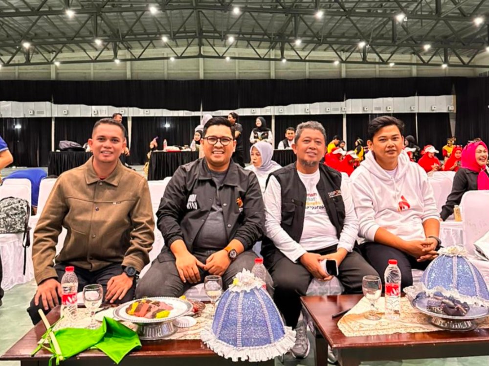 Ketua Paraikatte Community Makassar Hadiri Lomba Senam Sehat Rekreasi Masyarakat di Summarecon