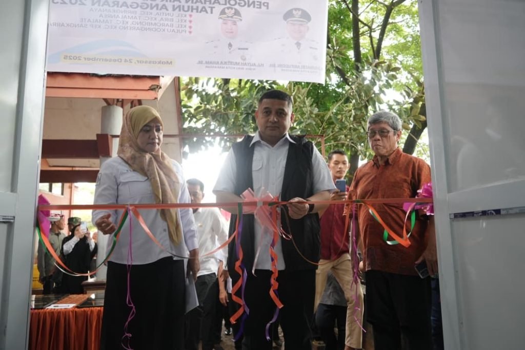 Solusi Air Bersih bagi Pesisir dan Kepulauan, SPAM-ARSINUM Diresmikan Wali Kota Munafri