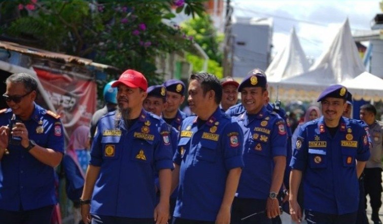 Damkarmat Perkuat Kesiapsiagaan pada Pemilihan Ketua RT/RW di Wilayah Makassar