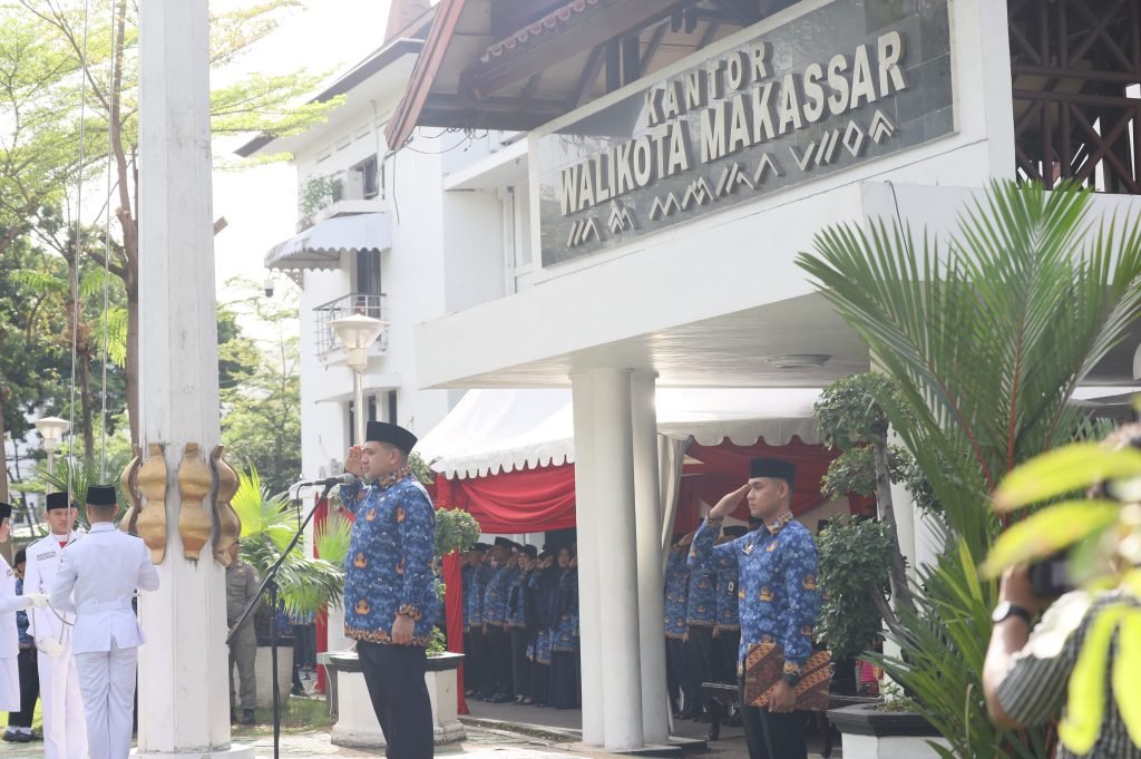 Pimpin Upacara HUT ke-54 KORPRI, Wali Kota Makassar Serukan ASN Solid Fokus Wujudkan Asta Cita Presiden