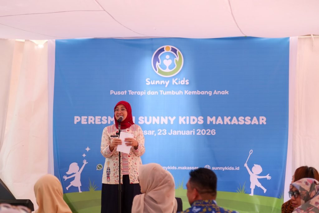 Wakil Wali Kota Makassar Dorong Layanan Inklusif Anak Berkebutuhan Khusus, Sunny Kids Makassar Resmi Beroperasi