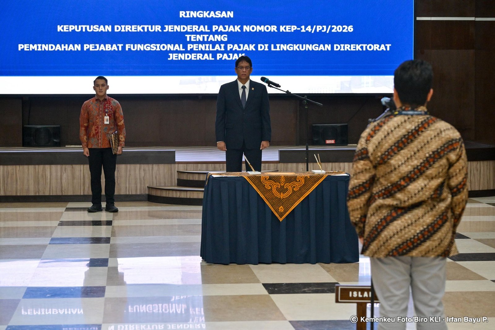 Menkeu Purbaya Lantik Empat Pejabat DJP, Tegaskan Integritas dan Kepercayaan Publik