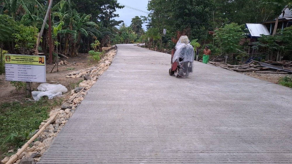 Pemprov Sulsel Wujudkan Konektivitas Desa, Jalan Balielo Wajo Tuntas Dibangun