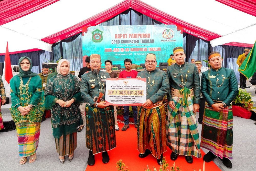 Momentum HUT ke-66, Takalar Terima Bantuan Infrastruktur dan UMKM Perikanan