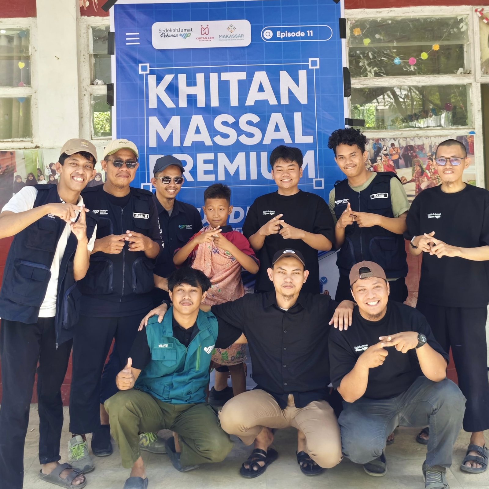 Klinik Home Care Makassar Bersama Sedekah Jumat Pekanan Gelar Khitan Massal Premium Gratis untuk Kaum Dhuafa
