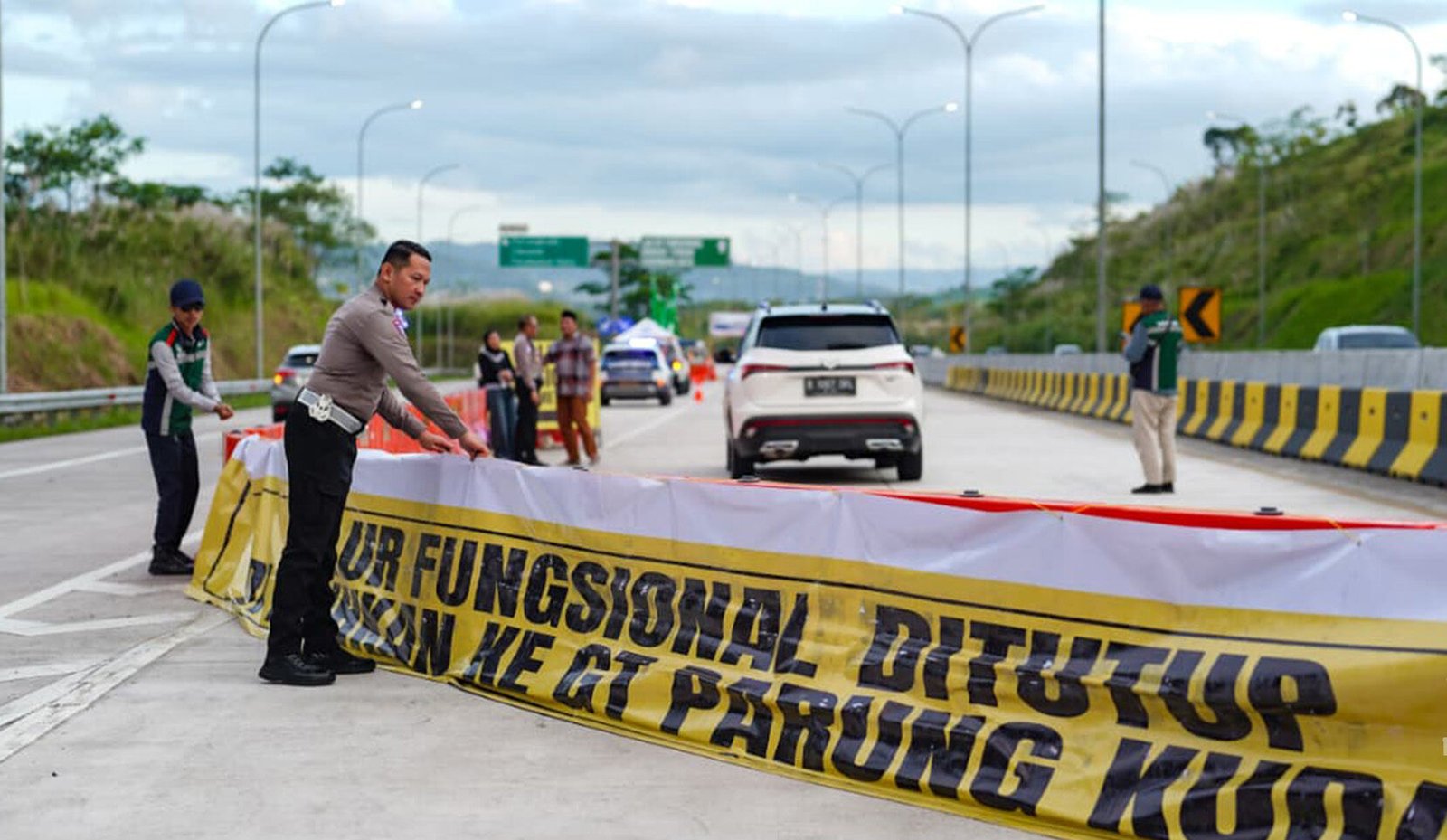 Ka Induk PJR Bocimi: Arus H+1 Lebaran Padat, 15 Ribu Kendaraan Melintas