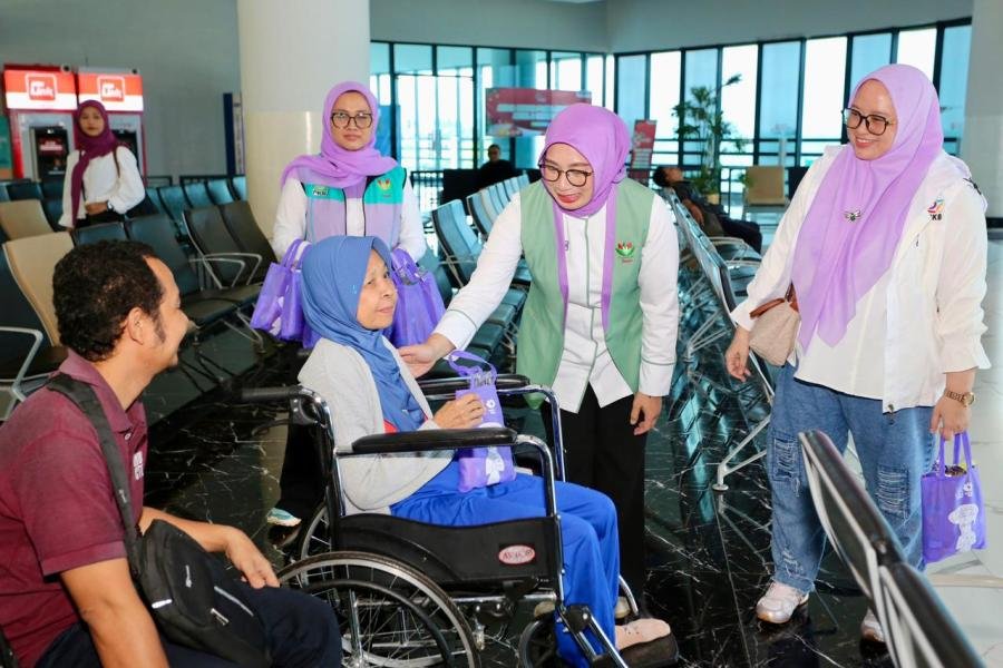 Sambangi Pelabuhan Merak, Perempuan Bangsa Sosialisasi Mudik Ramah Anak