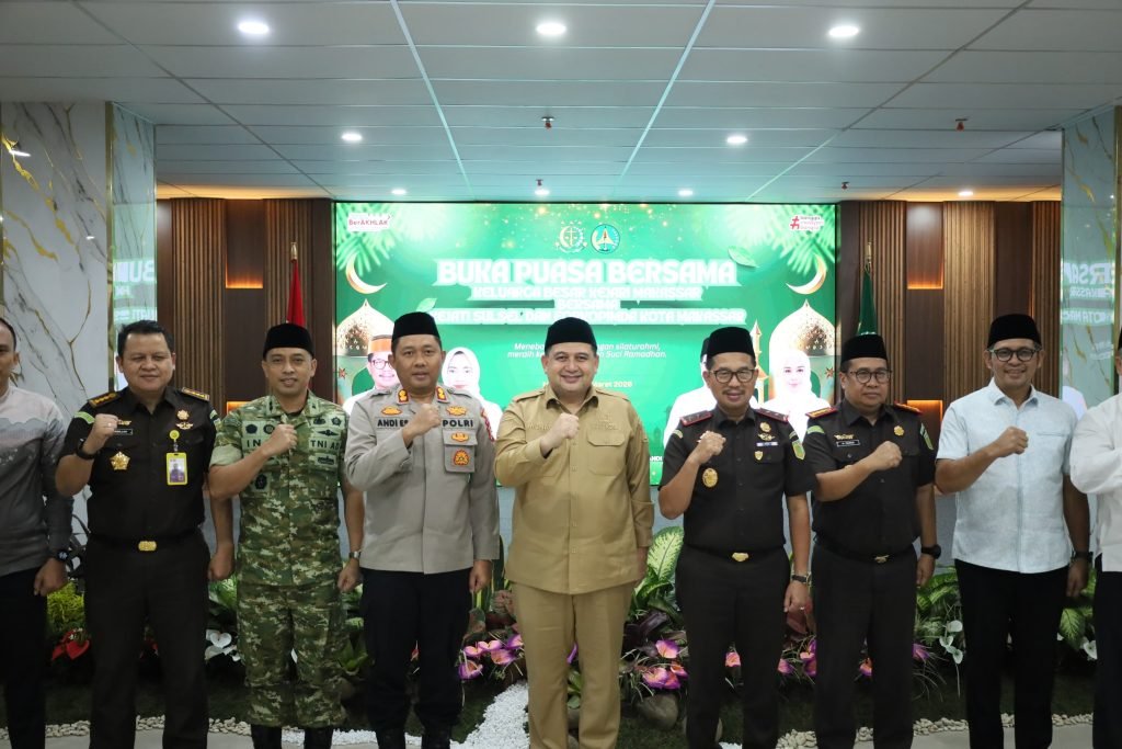 Buka Puasa Bersama di Kejari Makassar, Munafri Arifuddin Bahas Sinergi dan Optimalisasi PAD