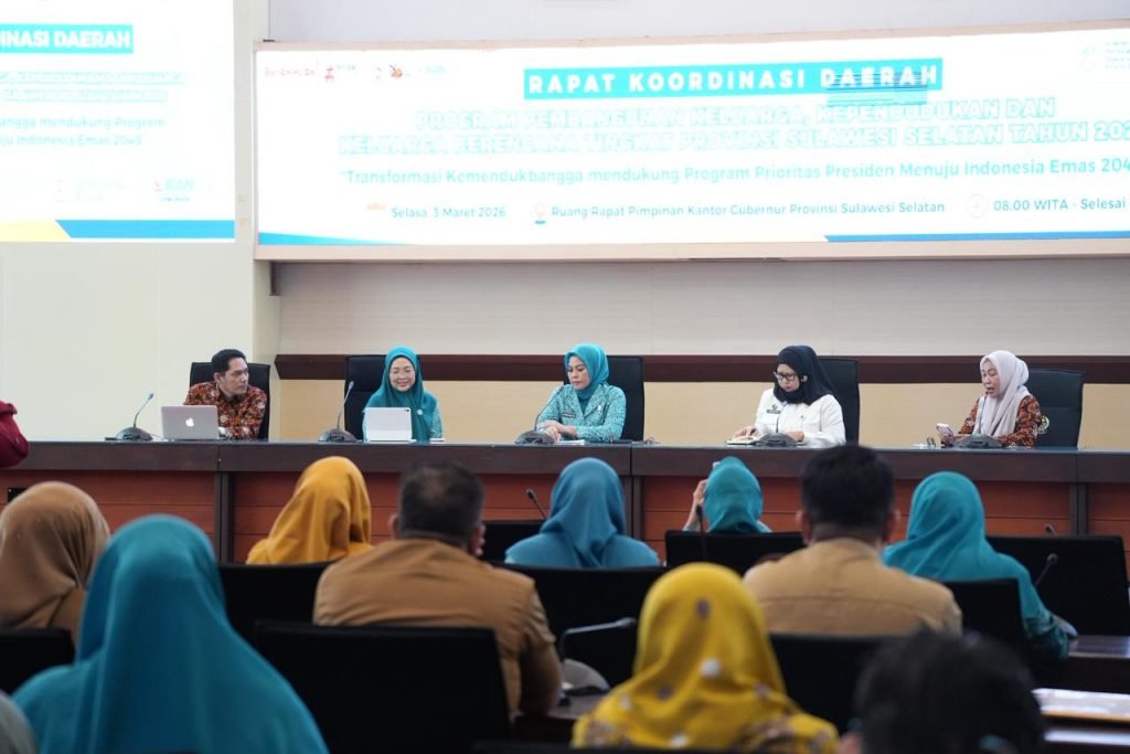 Ketua TP PKK Kota Makassar Dorong Penguatan Pembangunan Keluarga di Rakorda Bangga Kencana Sulsel