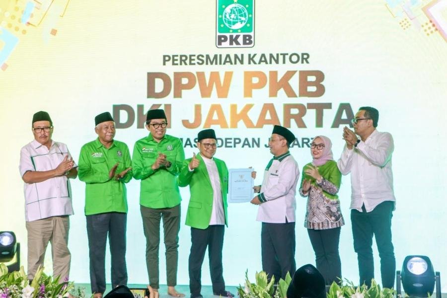 Resmikan Kantor DPW PKB DKI, Abdul Muhaimin Iskandar Puji Kinerja Kader di Jakarta