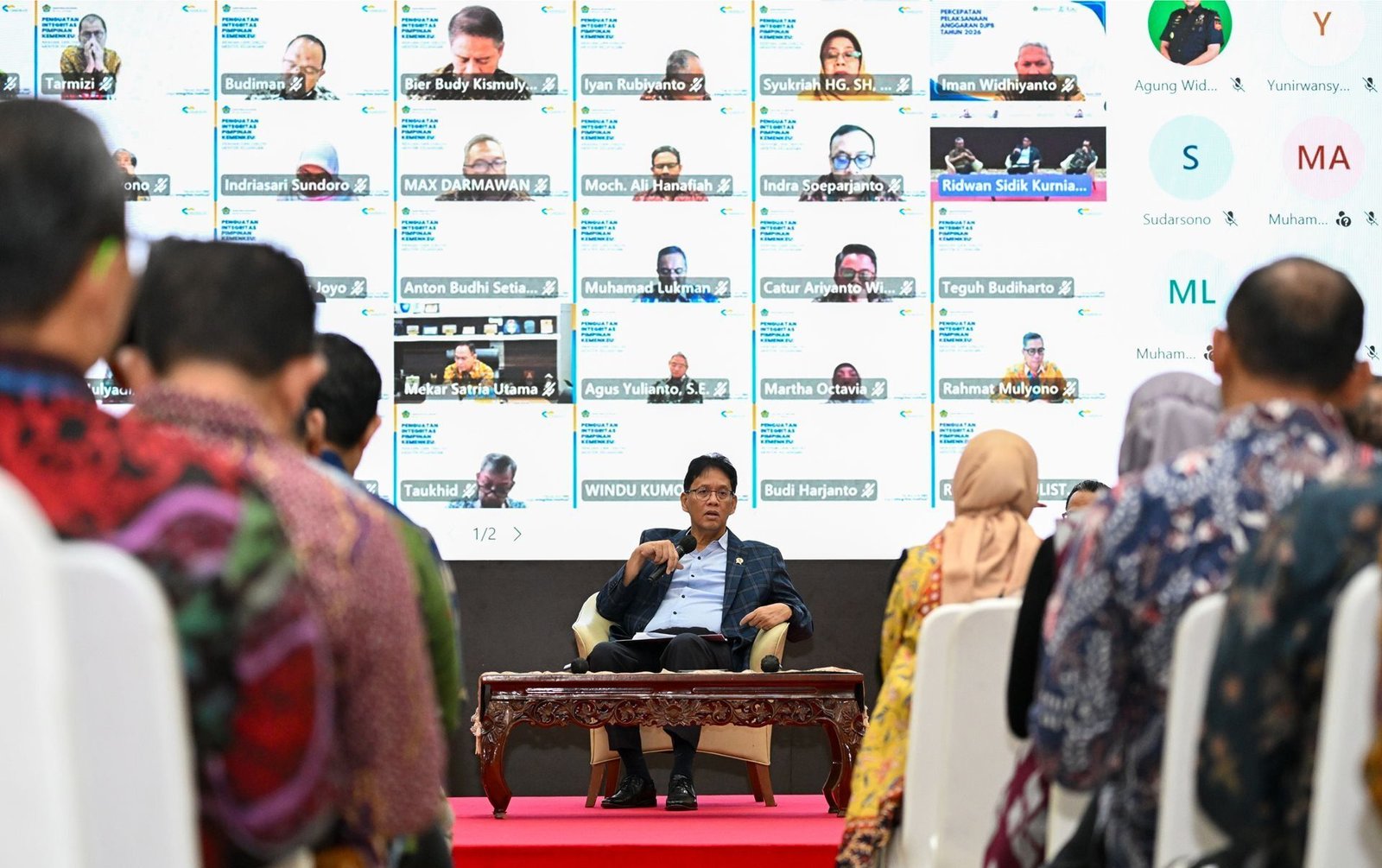 Pimpinan Kemenkeu Perkuat Budaya Integritas untuk Menjaga Kepercayaan Publik