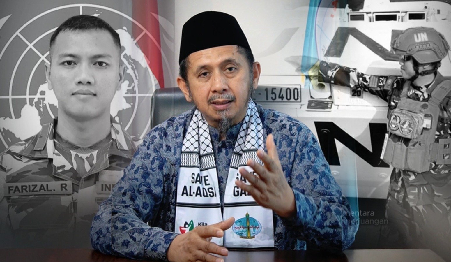 Ustadz Zaitun Rasmin Doakan Syahid Prajurit TNI yang Gugur dalam Serangan Israel di Lebanon