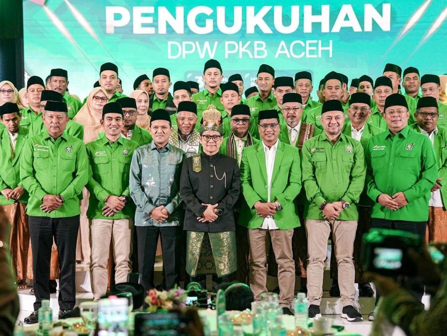 Kukuhkan DPW PKB, Abdul Muhaimin Iskandar Siap Kawal Masa Depan Aceh