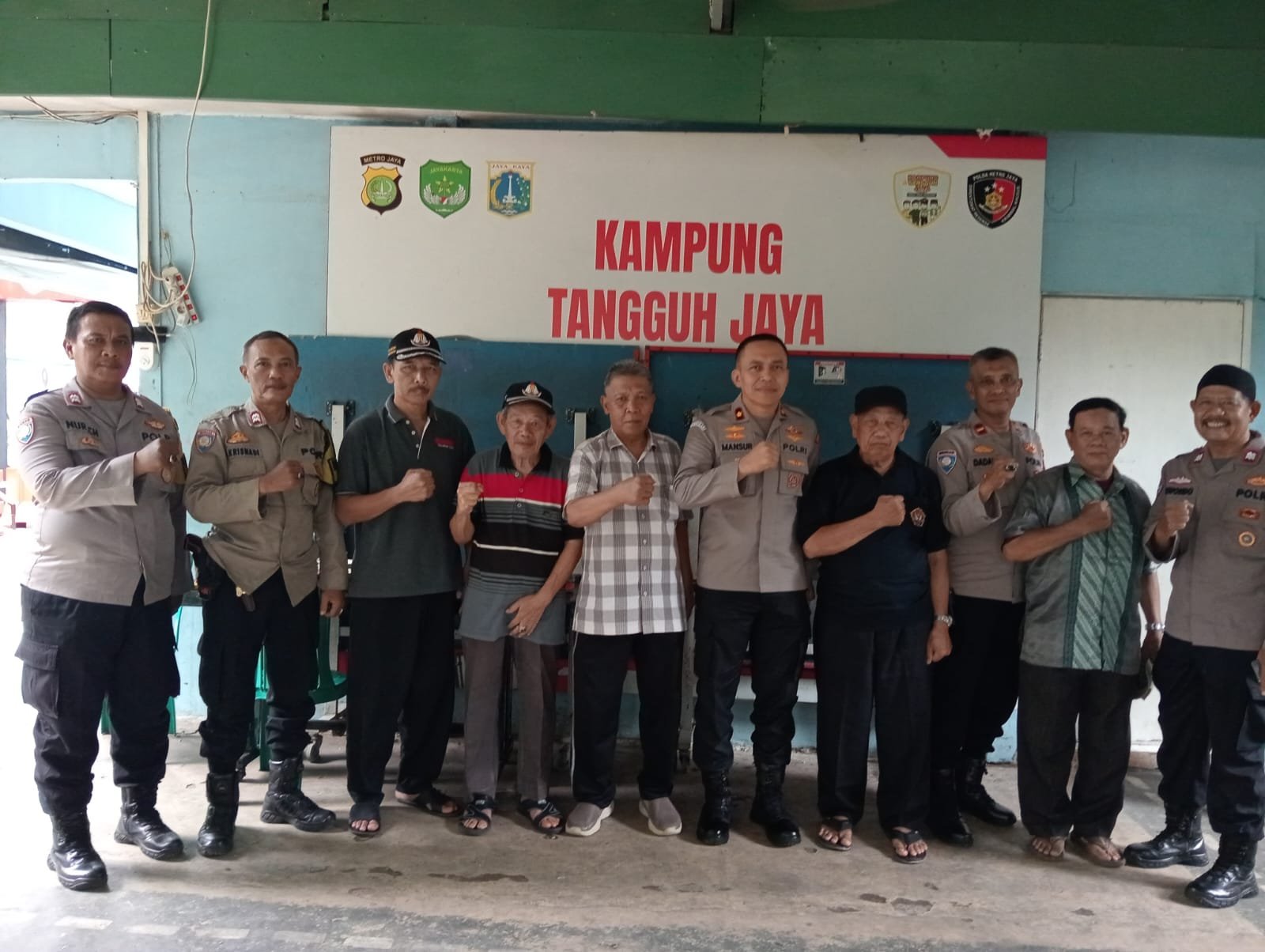 Pererat Sinergi Dengan Masyarakat, Kapolsek Pancoran Gelar Halalbihalal Dan Silaturahmi Kamtibmas