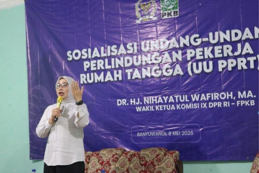 Nihayatul Wafiroh Sosialisasi UU PPRT di Banyuwangi, Soroti Keadilan Kerja