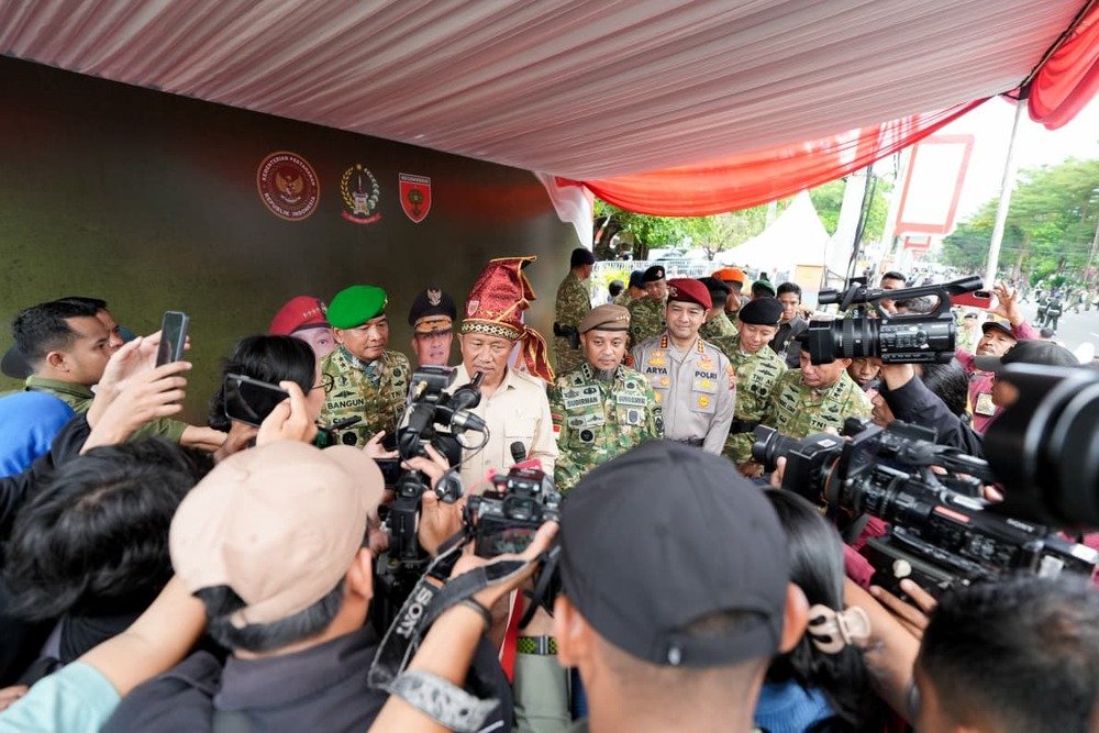 Wamenhan Sebut Nasionalisme ASN Sulsel Luar Biasa dalam Program Komcad