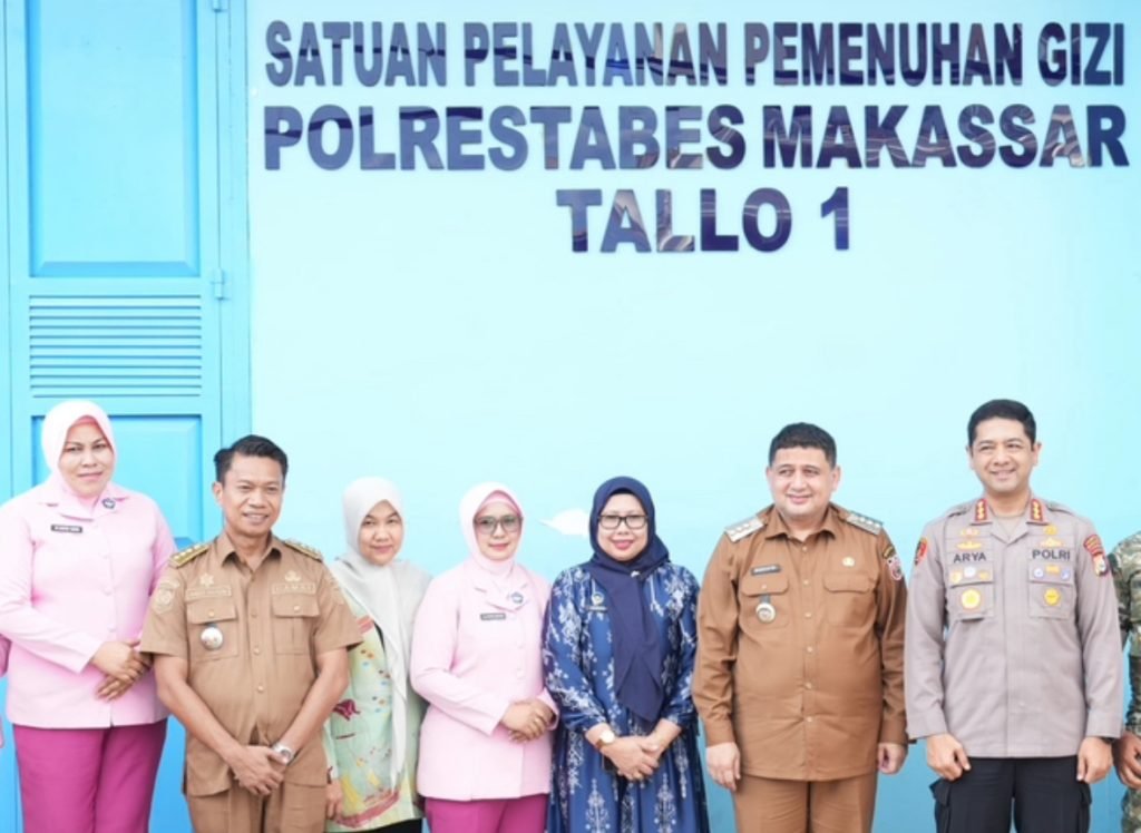 Siap Layani 4.067 Siswa, Satuan Pelayanan Pemenuhan Gizi Tallo 1 Makassar Diresmikan