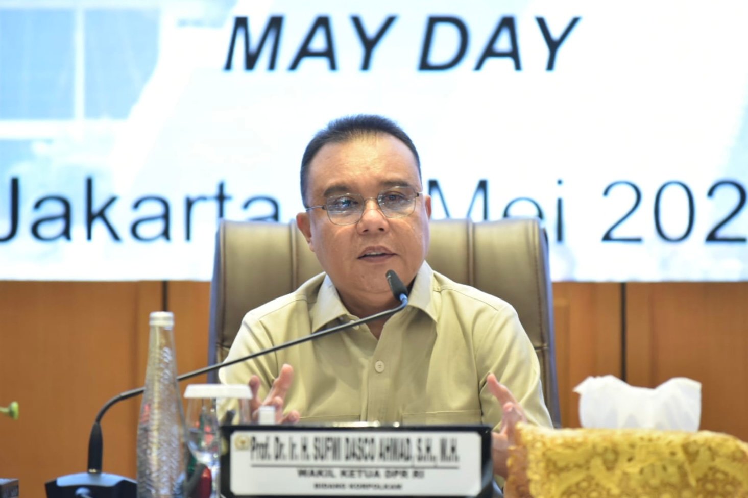 Dasco: Danantara Beli Saham Aplikator, Potongan Tarif Ojol Hanya Akan 8 Persen