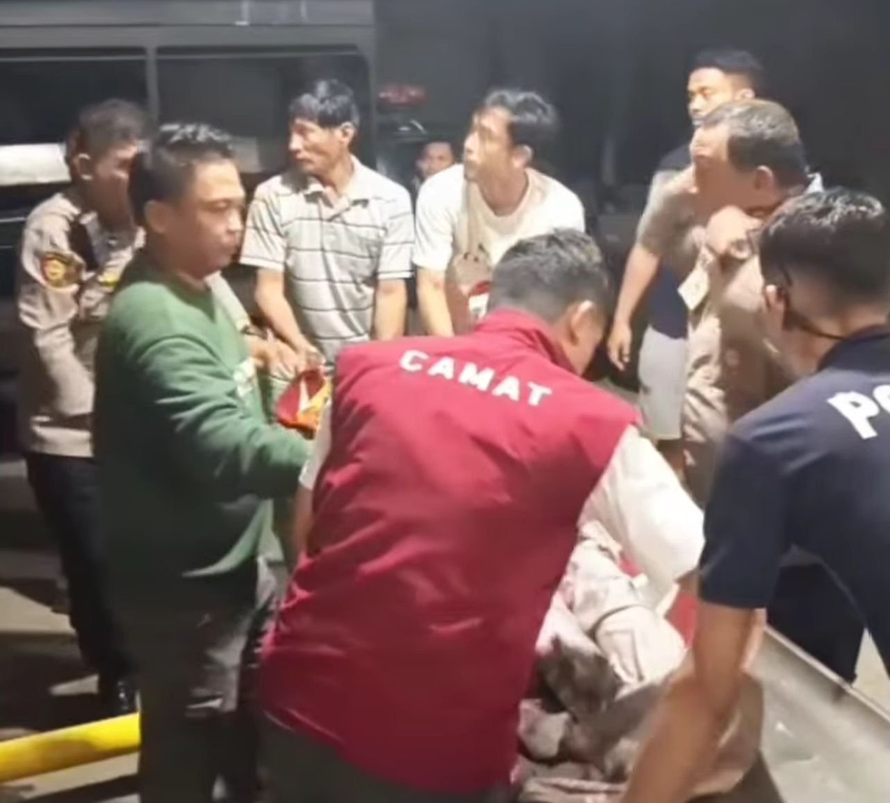 Camat Mamajang Bergerak Cepat Evakuasi Penemuan Jenazah di Jalan Opu Dg. Risadju