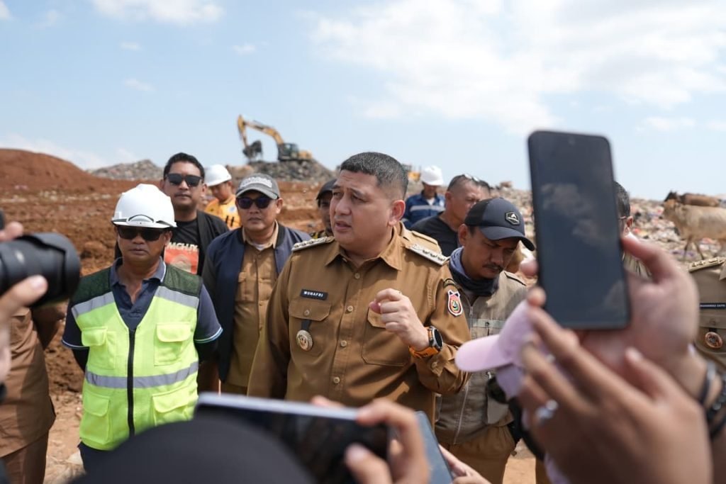 Air Limbah Diperkuat Cegah Pencemaran Lingkungan, Munafri Tinjau Kolam Lindi TPA