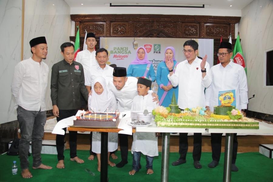 Panji Bangsa Tegaskan Politik Kemanusiaan, Rayakan Harlah dengan Santuni Ratusan Yatim