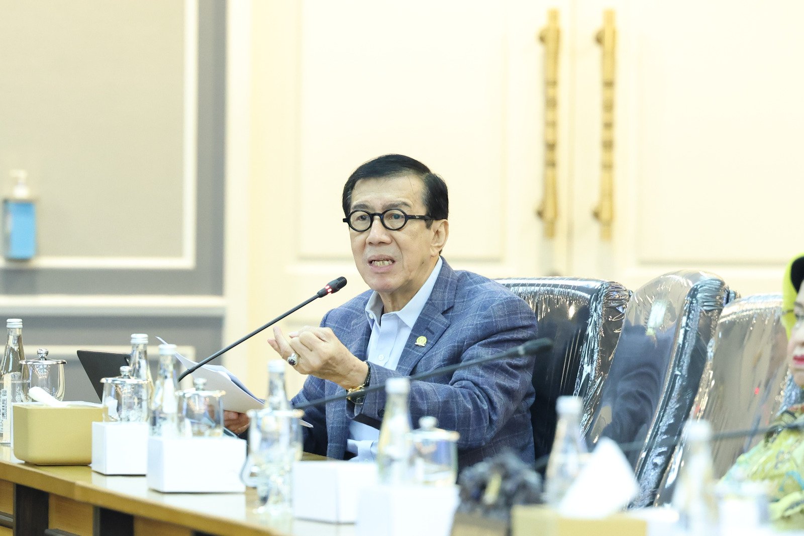 Yasonna Laoly Dorong Penguatan Kewenangan Eksekutorial dalam Revisi UU HAM