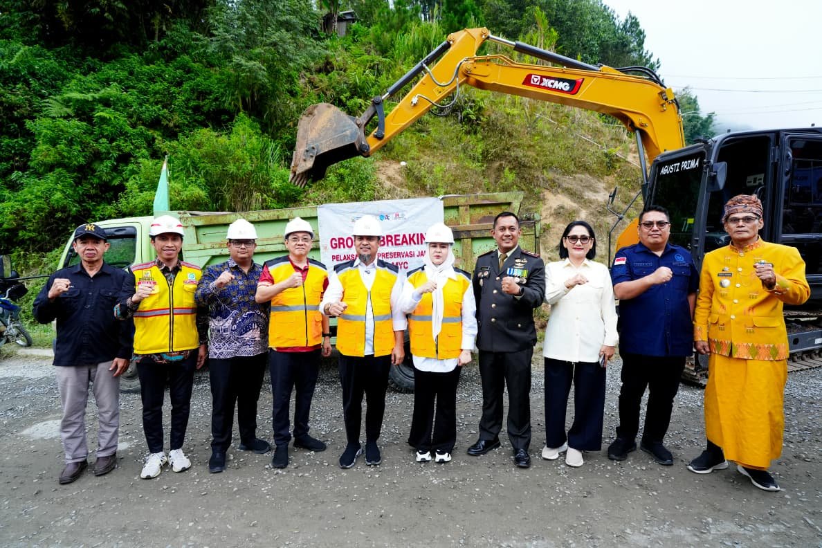 Gubernur Sulsel Ground Breaking Ruas Rantepao-Pangala-Baruppu di Toraja Utara