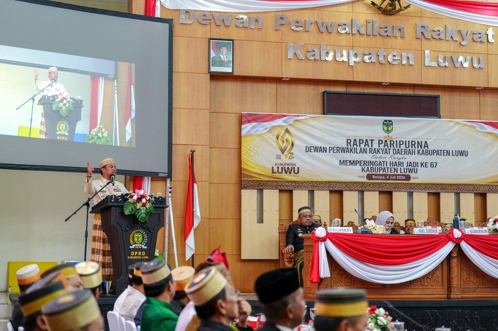 Gubernur Sulsel: Infrastruktur Jalan dan Irigasi di Luwu Terus Dipacu Lewat MYP
