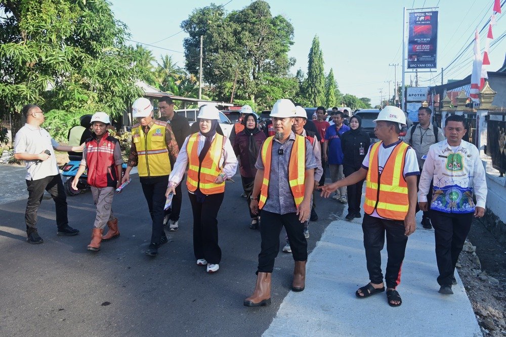 Andi Sudirman Tinjau Progres Pembangunan Ruas Jalan Pangkajene-Rappang di Sidrap