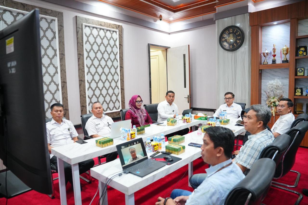 Bahas Tindak Lanjut SPI dan Monitoring MYP Rp3,7 Triliun, Sekda Sulsel Ikuti Rakor KPK