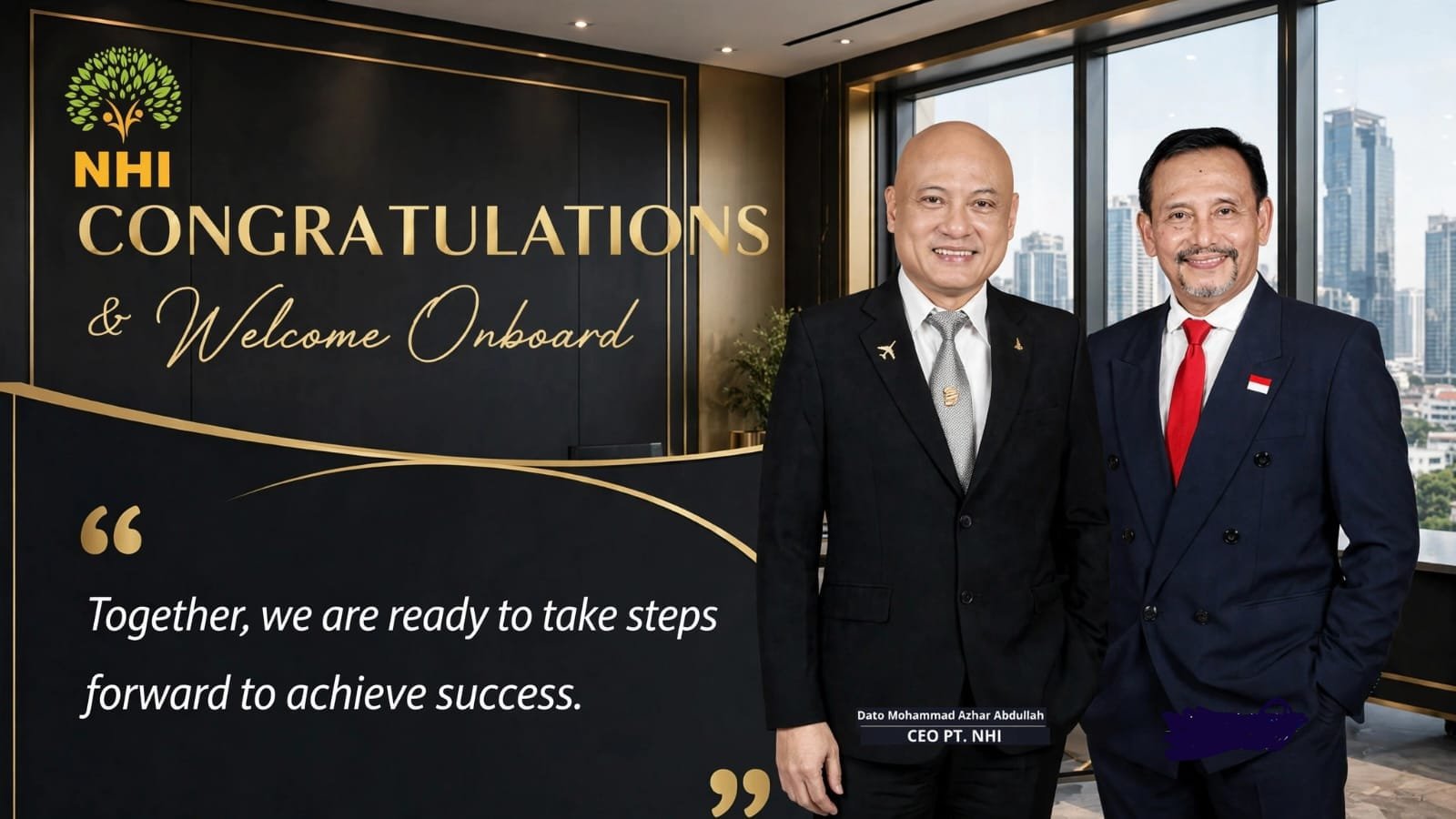 Direktur Pengembangan Bisnis Napoleon Hill Indonesia Dijabat Dr. Zulkarnain Hamson
