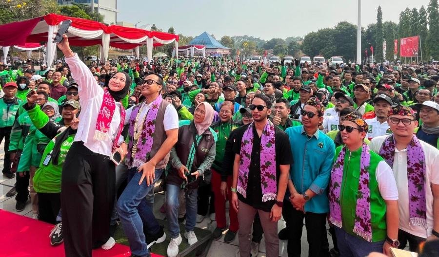 Gelar Gebyar Kemerdekaan untuk Ojol, Rano Alfath: Dukungan untuk Pejuang Jalanan
