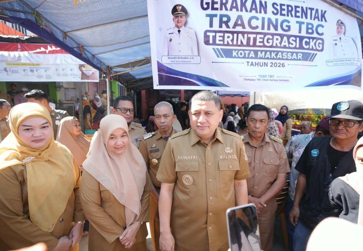 Pemkot Makassar Gencarkan Tracing di 339 Titik Untuk Tekan Penularan TB