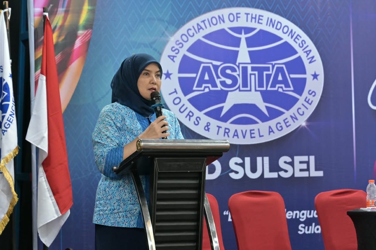 Resmi Pimpin ASITA Sulsel 2026–2031, Aliyah Mustika Ilham Terpilih Secara Aklamasi