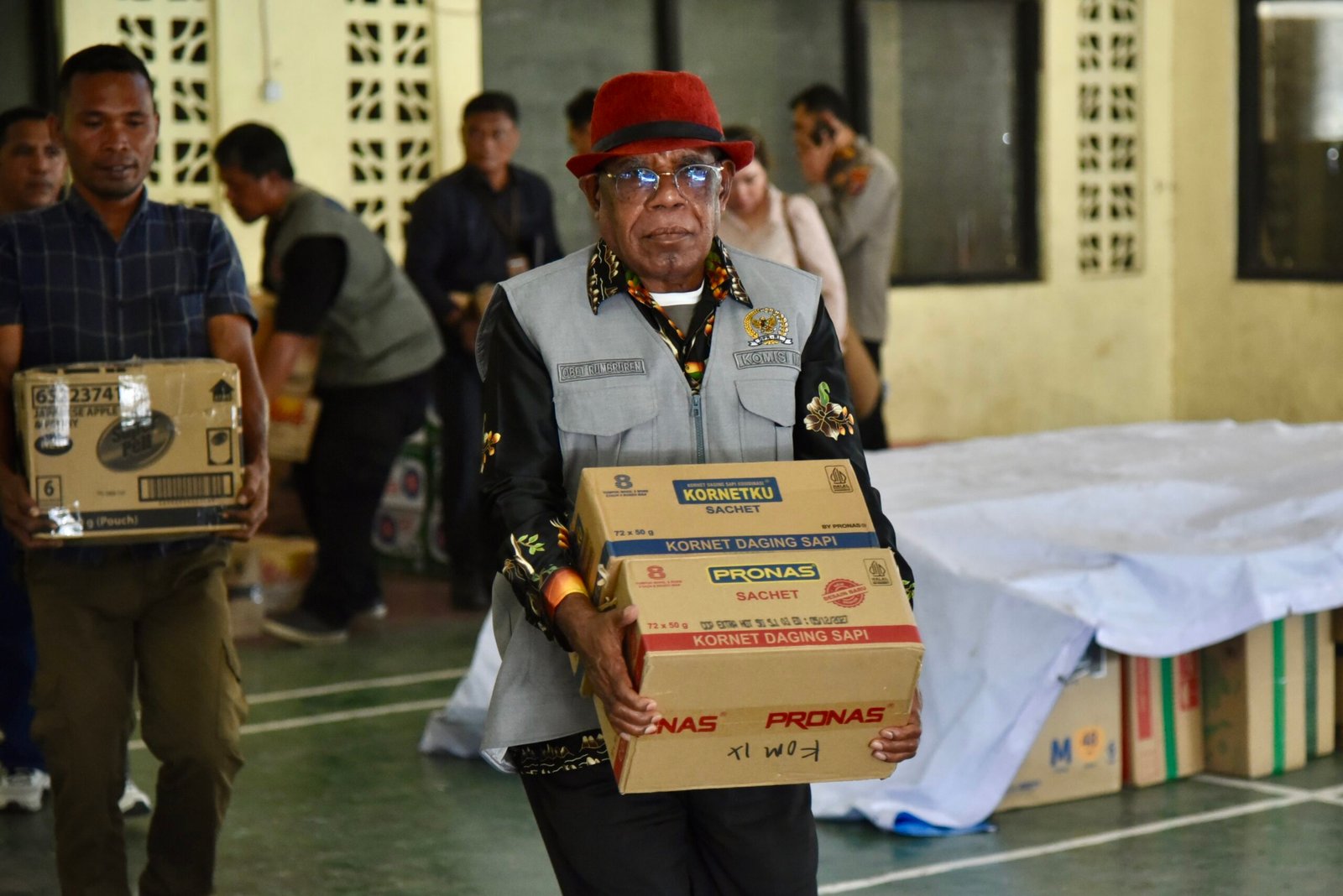 Percepat Pemulihan Korban Gempa, Obet Rumbruren Dorong Sinergi Lintas Kementerian
