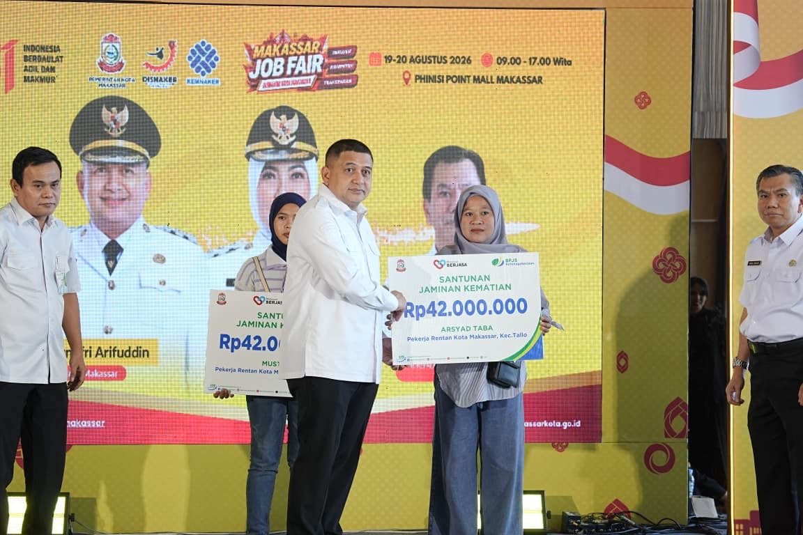 Munafri Dorong Rekrutmen yang Inklusif dan Transparan, Job Fair Makassar 2026 Dibuka