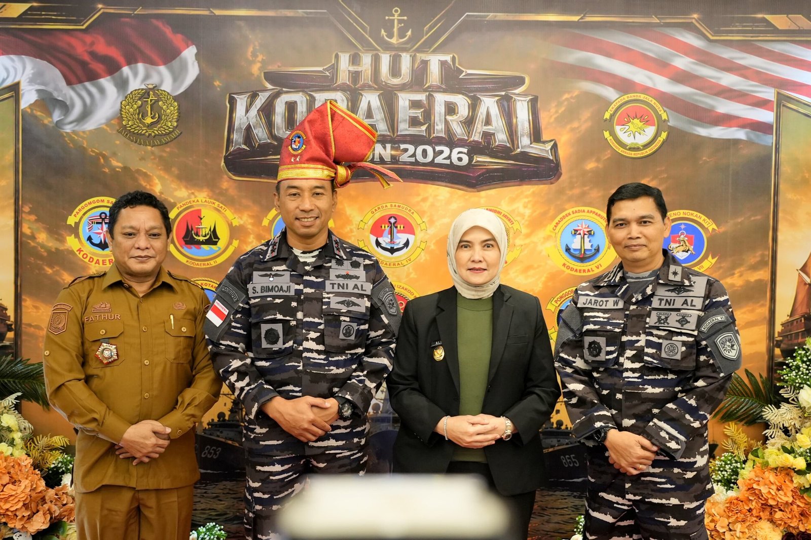 Aliyah Mustika Hadiri HUT Kodaeral VI, Dorong Sinergi TNI AL dan Pemkot Makassar