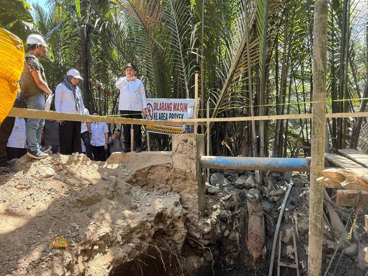 Jembatan Kaccia Kini Dibangun: Munafri Target Rampung Kurang dari 100 Hari